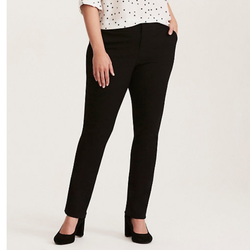 Studio Modern Deluxe Stretch Straight Leg Pants